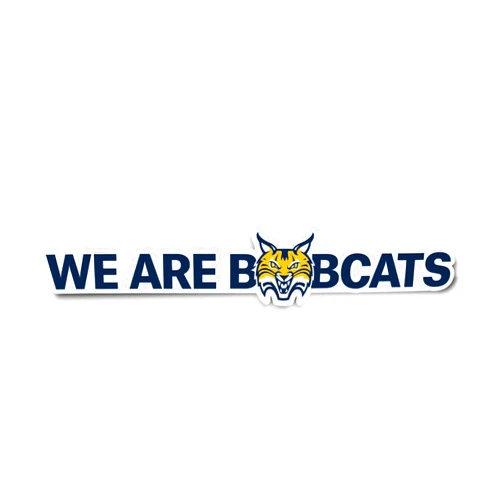 Desert Cactus Quinnipiac University Sticker QU Bobcats Vinyl Decal Laptop Water Bottle Car Scrapbook (IND 00206A)