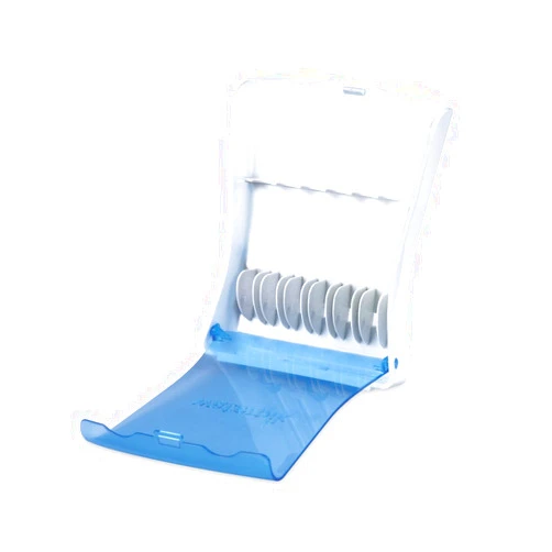 Waterpik Convenient Hygienic Sturdy Storage Case for Replacement Tips, No Tips Included, Blue