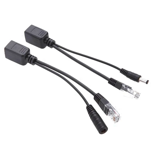 axGear Passive Power Over Ethernet PoE Adapter Injector+ Splitter Kit 5v 12v 24v 48v