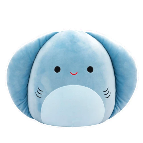 Squishmallows Original 16-Inch Akilah Blue Stingray - Official Jazwares Plush (Large)