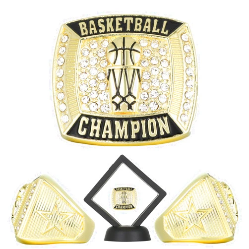 HuangouSA Basketball Trophy Ring League Championship Rings Premium Champion Award for Winner