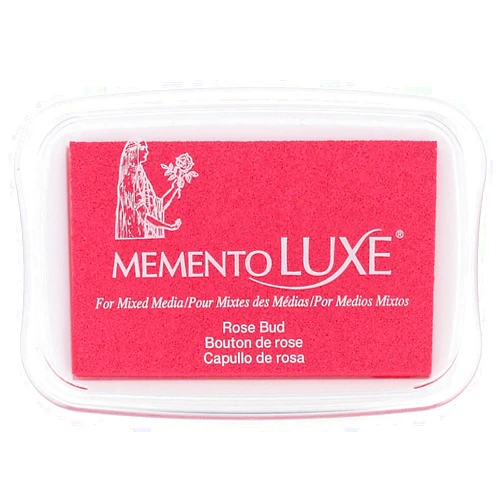 Tsukineko Memento Luxe Mixed Media Inkpad, Rose Bud