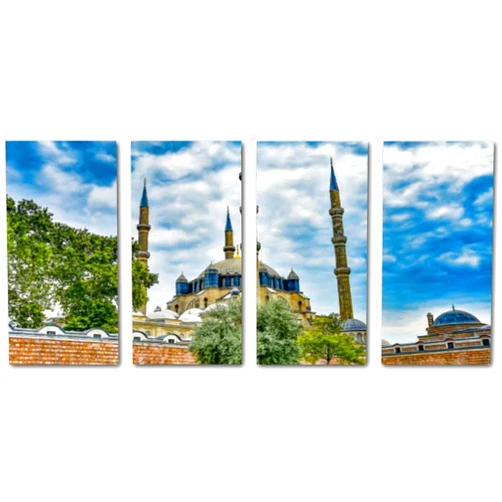ZUXMQETISKH Painting On Canvas Artwork Photos Edirne is a gateway of Turkey opening to western world in Thrace the Stretched and Framed Pictures Posters Pints Wall Art for Living Room Bedroom Office Décor Gift