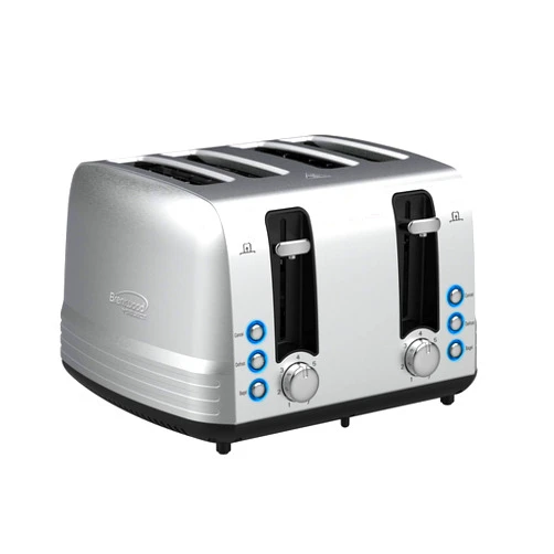 Brentwood Select TS-447S Toaster, standard, Metallic