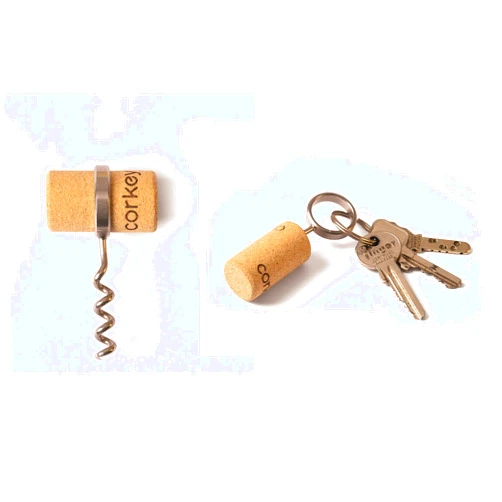 Goldspatz Germany Corkey Corkscrew On Keychain