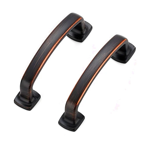 Ravinte Decor 30 Pack Cabinet Handles Arch Cabinet Pulls - 3 Inch Drawer Pulls Oil Rubbed Bronze Kitchen Cabinet Handles Curved Dresser Handles Solid Cabinet Door Handles for Kitchen Cabinet Hardware