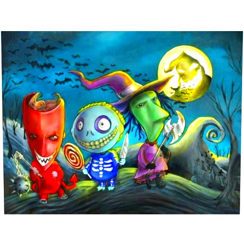 MMAHD Diamond Art Painting Kits for Adults,DIY 5D Round Full Drill Film Characters Diamond Art, Perfect for Relaxation and Home Wall Décor(11.8×15.8Inches)