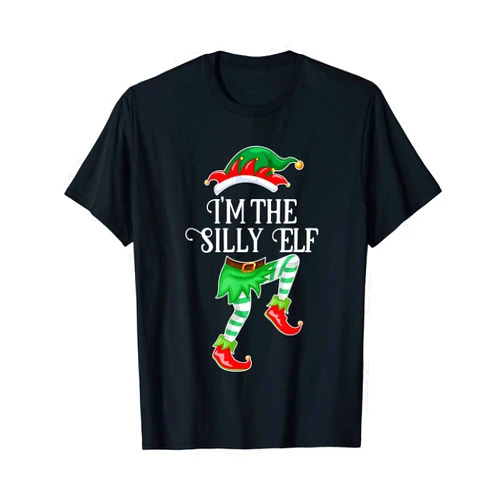 I'm the Elf Christmas Matching Family Group Gifts I'm the Silly Elf Christmas Matching Family Group Gift T-Shirt