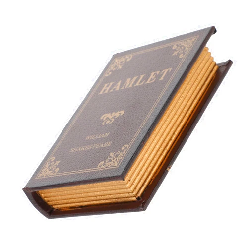 VINTORKY Antique Book Shape Storage Box Decorative Book Model for Living Room Study Room
