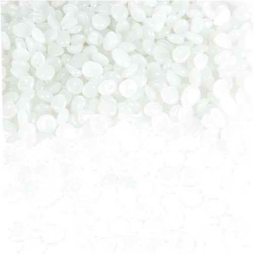 Oubest 900pcs Glow in The Dark Rocks Outdoor Decorations Stones Small Luminous Pebbles Indoor/Outdoor Decor for Garden Fish Tank Aquarium Planter Walkway - White