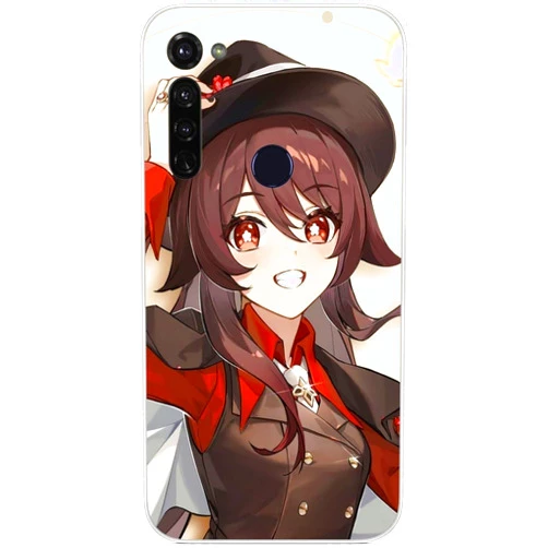 BHWOFGWP Compatible with Moto G Stylus 2020 | Moto G Pro Case Genshin with A Impact with Hutao 714 Ultra Slim Soft TPU Silicone Ultra-Thin Protective Phone Case (Clear)