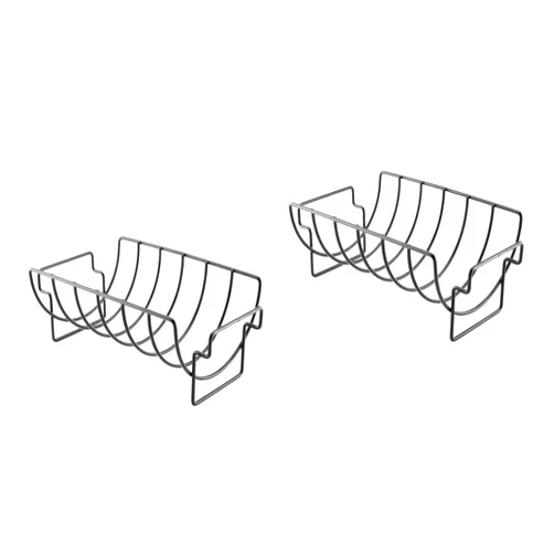 SUPVOX 2pcs Paving Weeding Tool Roasting Rack Outdoor Barbecue Rack Barbecue Stand Barbecue Shelf Fish Tank Buddha Ornament BBQ Rack Category Gas Smoker Rib Rack BBQ Net Steak