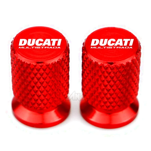 CONGCASE CNC Aluminum Tyre Valve Air Port Cover Cap Motorcycle Accessories for Ducati Multistrada 950 1100 1260 1200 S Sport Grand Tour