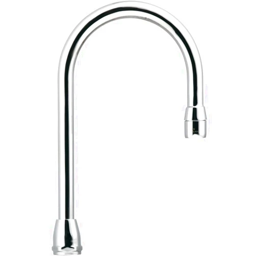 Moen S0030 Commercial M-Dura Gooseneck Spout, 5.25-Inch Reach, 5.5-Inch to Aerator, Chrome