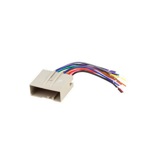 Scosche FD23B Car Radio Wiring Harness Compatible with Select 2003-2013 Ford, Lincoln and Mercury Vehicles - Aftermarket Stereo Wire Harness Adapter - See Fit Guide in Images for Vehicle Compatibility
