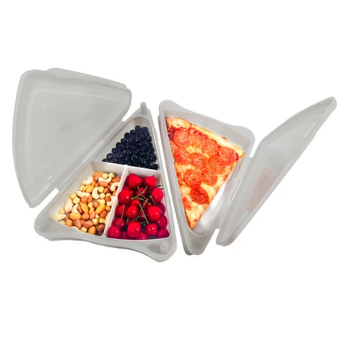 PIZZA STAX™ – Stackable Pizza Storage Container/Snack Container