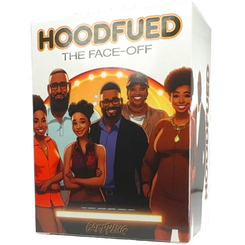 Card Plug HoodFued : The Ultimate Family Trivia Card Game - A Culture-Centric Game That Brings Friends and Family Together for Fun and Knowledge and More Fun Than The Hood Charades Game for Family or Tabu