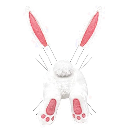 Craig Bachman Easter Bunny Butt Plush Wreath Embellishment Kit (3 Pieces, 25