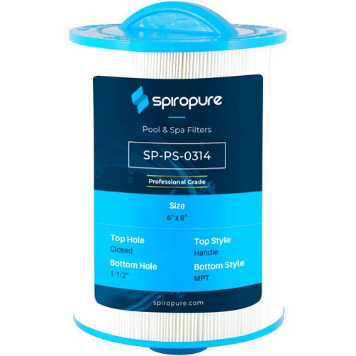 SpiroPure Replacement for Pleatco PPG50P4 Unicel 6CH-49 Filbur FC-0314 Hot Tub Spa Pool Filter Replacement Cartridge