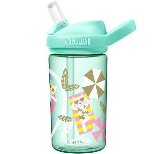 CamelBak Eddy+ 14 oz Kids Water Bottle with Tritan Renew – Straw Top, Leak-Proof When Closed- Limited Edition Styles