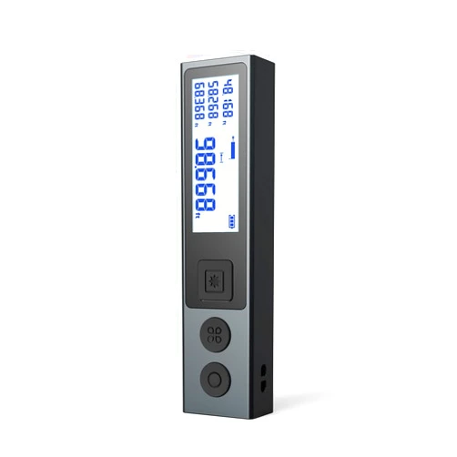 MiLESEEY Laser Measure,Mini Portable Laser Measurement Tool with Alloy Housing Design,Rechargeable,Backlit Display,M/in/Ft Unit Switching,Pythagorean Mode, Measure Distance, Area and Volume (98 Feet)