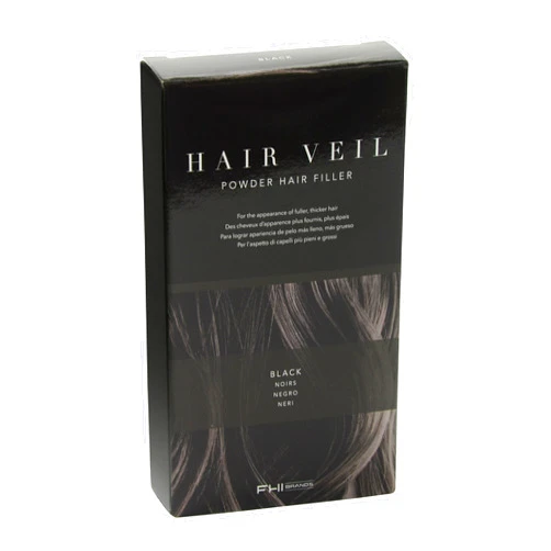FHI Heat Hair Veil Powder Hair Filler, Black