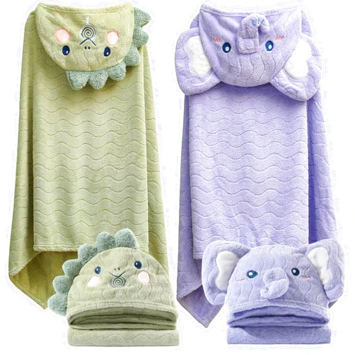 KLHYIT Toddler Hooded Bath Towel 27.5
