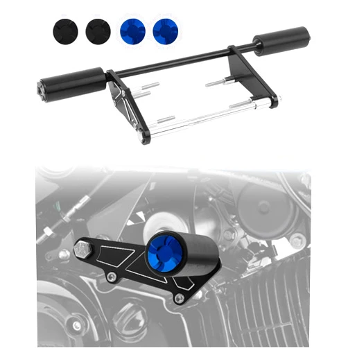 INKUDRI Frame Sliders for 2024 Grom Frame Sliders 2022 Grom Crash Protection 2023 Grom Falling Crash Protector Grom Crash Cage Grom Engine Protective Crash Sliders for Grom MSX125 2022 2023 2024