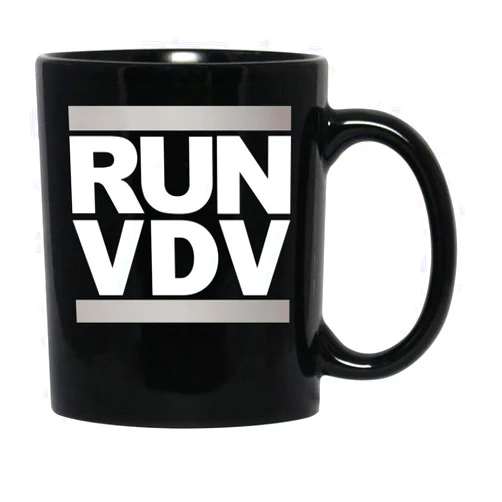 Generic Micky Van De Ven Run Vdv Black Coffee Mug, Gift Coffee Mug