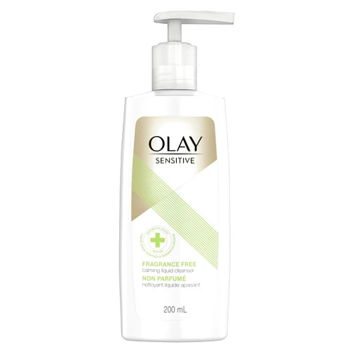 Olay, Sensitive Calming Liquid Cleanser Fragrance-Free, 6.7 Ounce