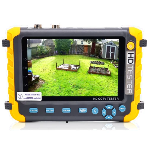 Anpviz 5 Inch 4 in 1 CCTV Monitor Tester, AHD/TVI/CVI/CVBS Coaxial Analog Video CCTV Tester, UTP/PTZ Cable Test for 1080P/3MP/4MP/5MP/8MP Analog Security Camera, VGA DC12V Output Camera CCTV Tester