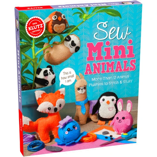 Klutz Sew Mini Animals (Klutz Craft Kit) 8