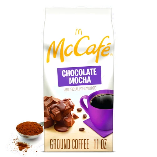 McCafe Chocolate Mocha, Ground Coffee, Flavored, 11oz. Bagged