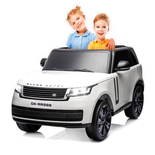 GAOMON 24V 2-Seater Licensed Land Rover Kids Ride On Car Toy with Parent Remote Control, Spring Suspension, Bluetooth, MP3 Player, LED Lights, 3 Speeds