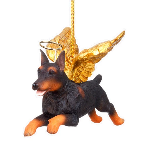 Design Toscano ANGEL DOBERMAN ORNAMENT
