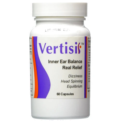 Scientific Health Eradicate Vertigo with Vertisil Guaranteed! (Single Bottle)60 Capsules; Eliminate Vertigo Fast. No Harmful Side Effects 60 Count (Pack of 1)