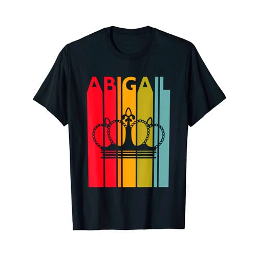 Shirtbooth: Vintage Names Abigail Gift Idea for Girls Women First Name Vintage Abigail T-Shirt