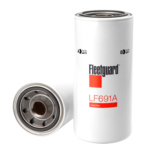 Fleetguard LF691A, Diesel Oil / Lube Filter, for Caterpillar 1R0716 and Caterpillar 2P4005