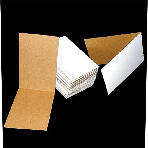 KOFOT 50 Cardboard Sleeves Folded Flat Vending 3