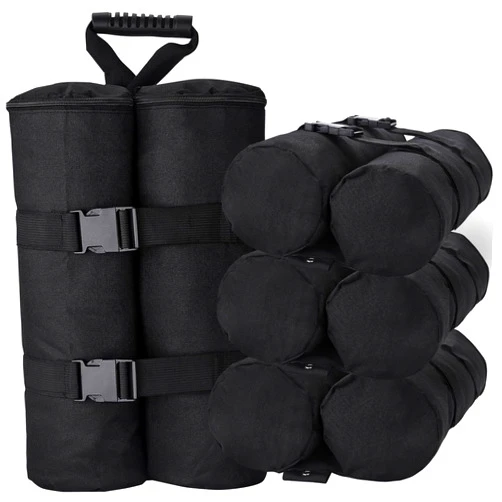 TRINKA Extra Large Canopy Weight Bags(320 lbs) Set of 4, Heavy Duty Leg Gazebo Extra Large Weights Sand Bags for Pop up Canopy Tent, Instant Outdoor Sun Shelter, Patio Umbrella