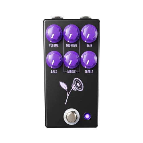 JHS Pedals JHS Violet Distortion Pedal, Black