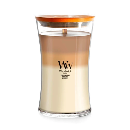 WoodWick Café Sweets Large Hourglass Trilogy Candle