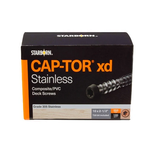 Starborn Headcote Cap-Tor xd - #10 x 2-1/2