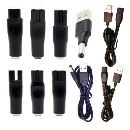 Rgzhihuifz Power Cord 5V Replacement Charger USB Adapter is Suitable for a Variety of Electric Hairdressers, shavers, purifiers, Table Lamps and Others 5521 Adapter hq8505 A00390 Charging line