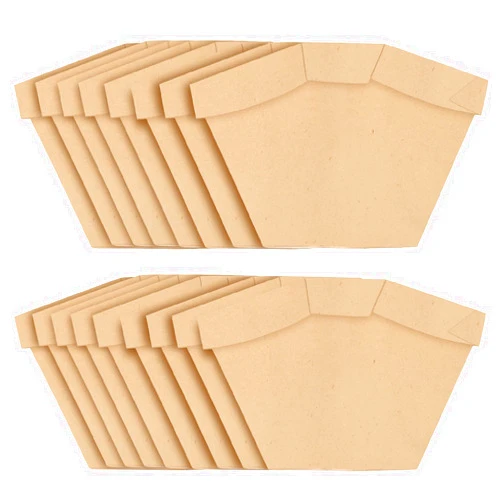 Hooetoy 15 Pack Type BP Vacuum Bags for Hoover C2401 Shoulder Vac Pro Commercial Backpack Vacuum, Replacement Paper Bags Fits 401000BP 1KE2103000