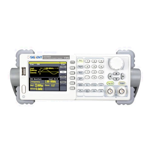 Siglent Technologies SDG810 Siglent Single Channel 10 mhz Bandwidth Signal Generator, Function Generator, Arbitrary Waveform Generator, 125 MSa/s Sampling Rate, Light Gray