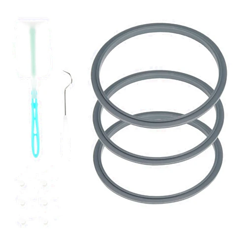 Feilifan Blender Gasket Replacement Parts, Rubber O Ring Replacement for Nutribullet Blender 900W & 600W Series, Gaskets Replacement for Nutribullet Blade Including Shock Pad (10 Pieces)