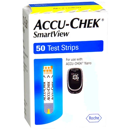 Accu-Chek SmartView Test Strips Box of 50
