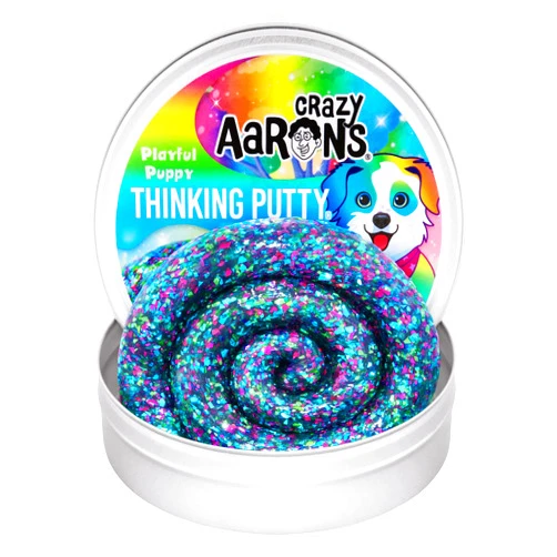 Crazy Aaron's Thinking Putty® - Playful Puppy - Multi-Color Sensory Putty for Kids and Adults in a 4