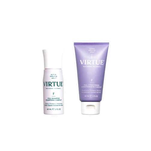 Virtue Full Sulfate Free Volumizing Shampoo and Conditioner Set Thickens, Safe for All Hair Types, Color Safe
